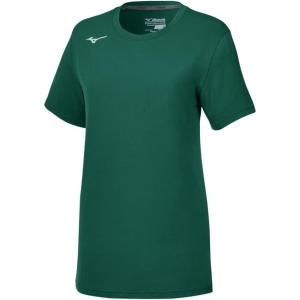 imageMizuno Womens Standard Short Sleeve Attack Tee 30Forest