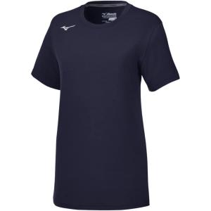imageMizuno Womens Standard Short Sleeve Attack Tee 30Navy