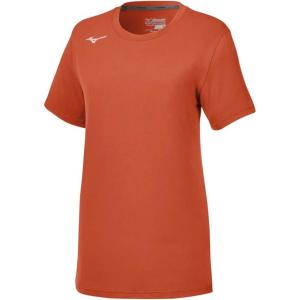 imageMizuno Womens Standard Short Sleeve Attack Tee 30Orange