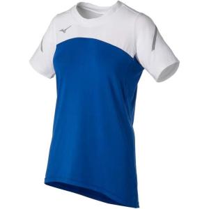 imageMizuno Womens Techno VII Short Sleeve Volleyball JerseyRoyalwhite
