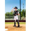 imageMizuno Adult Samurai Baseball Shin GuardsBlackPurple