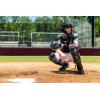 imageMizuno Adult Samurai Baseball Shin GuardsGreyNavy