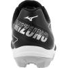 imageMizuno Boys Cushionrevo Diamond Jr TPU Spike Baseball CleatBlackWhite