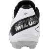 imageMizuno Boys Cushionrevo Diamond Jr TPU Spike Baseball CleatWhiteBlack