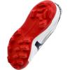 imageMizuno Boys Cushionrevo Diamond Jr TPU Spike Baseball CleatWhitenavy