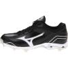 imageMizuno Mens 9Spike Advanced Classic 7 Baseball CleatBlackWhite