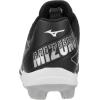 imageMizuno Mens Cushionrevo Diamond TPU Spike Baseball CleatBlackWhite