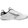 imageMizuno UnisexAdult Cushionrevo Diamond Turf ShoeWhiteBlack