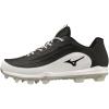 imageMizuno Mens Ambition 3 Low TPU Baseball CleatsBlackWhite