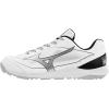 imageMizuno UnisexAdult Cushionrevo Diamond Turf ShoeWhiteBlack
