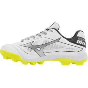 imageMizuno Boys Cushionrevo Diamond Jr TPU Spike Baseball CleatSafety Yellow
