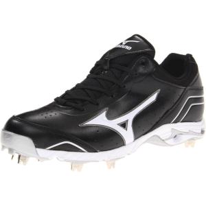 imageMizuno Mens 9Spike Advanced Classic 7 Baseball CleatBlackWhite
