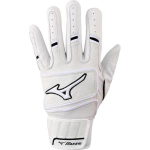 imageMizuno Pro Select Adult Baseball Batting GloveWhite
