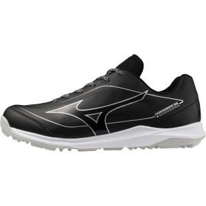 imageMizuno UnisexAdult Cushionrevo Diamond Turf ShoeBlackWhite