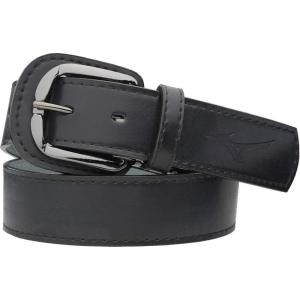 imageMizuno unisexadult Leather Classic BeltBlack