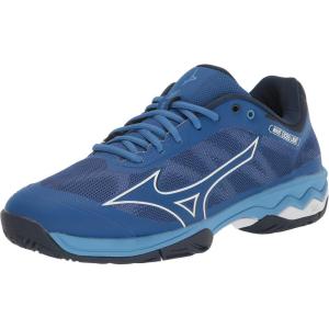 imageMizuno Mens Wave Exceed LightTrue BlueWhite