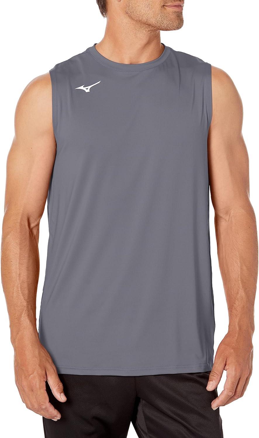 imageMizuno Mens Standard Sleeveless Vb JerseyQuiet Shade
