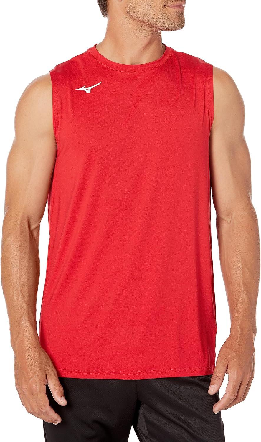 imageMizuno Mens Standard Sleeveless Vb JerseyRed