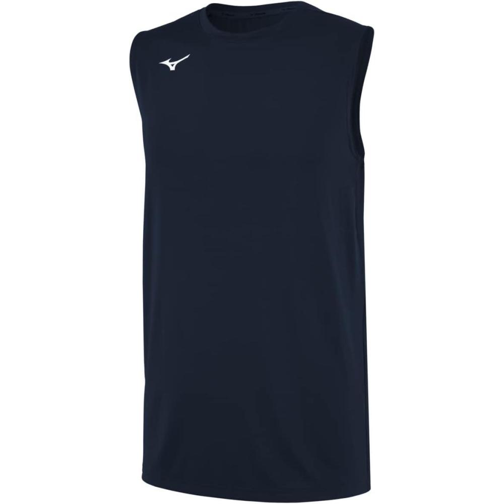 imageMizuno Mens Standard Sleeveless Vb JerseyNavy