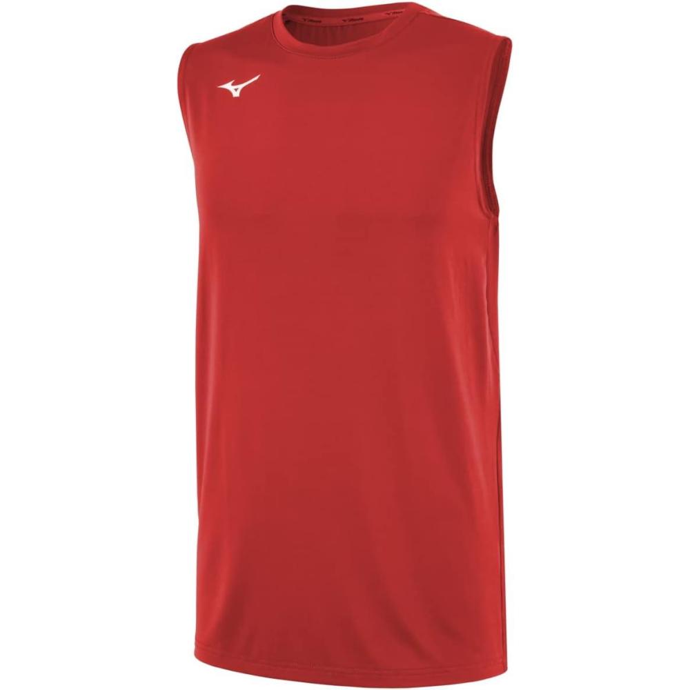 imageMizuno Mens Standard Sleeveless Vb JerseyRed