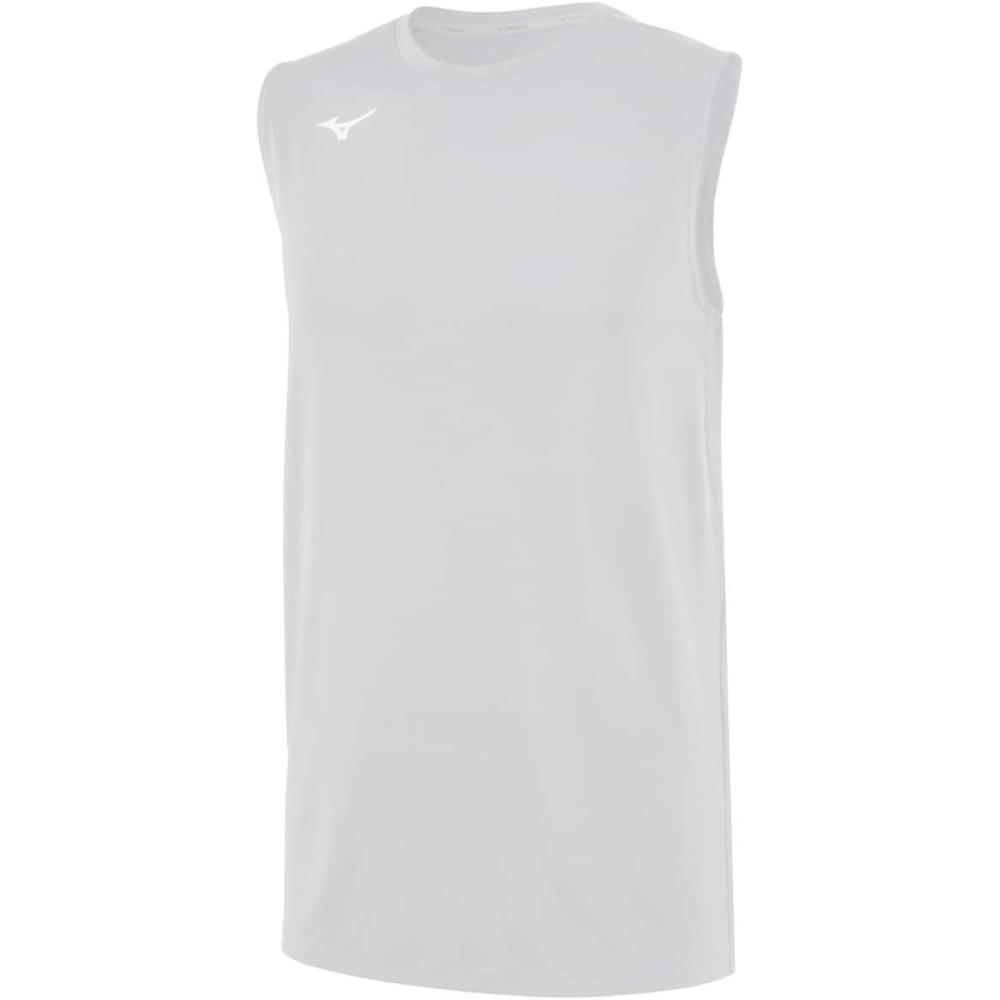 imageMizuno Mens Standard Sleeveless Vb JerseyWhite