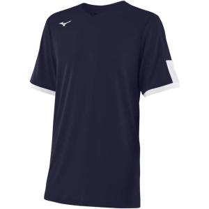 imageMizuno Mens Aerolite VNeck JerseyNavywhite