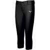 imageMizuno Womens Belted Stretch Fastpitch Softball Pant Black Medium