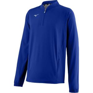 imageMizuno boys Youth Gametime Long Sleeve Hitting JacketRoyal