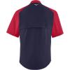 imageMizuno Boys Youth Gametime Short Sleeve Hitting JacketNavyred