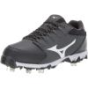 imageMizuno Softball Footwear Low Womens Metal Softball CleatGreywhite