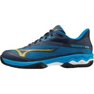 imageMizuno Mens Wave Exceed Light 2 Ac Tennis ShoeDrsblue Blt2neon Closine