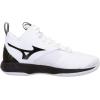 imageMizuno Wave Momentum Volleyball Shoes 2 MID Club Activities Indoor Wide Lightweight IndoorWhiteBlackGold