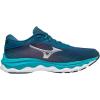 imageMizuno Womens Wave Sky 5 Running ShoeLegion Bluesilver