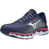 imageMizuno Womens Wave Sky 5 Running ShoePeacoat Silver Diva Pink