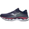 imageMizuno Womens Wave Sky 5 Running ShoePeacoat Silver Diva Pink