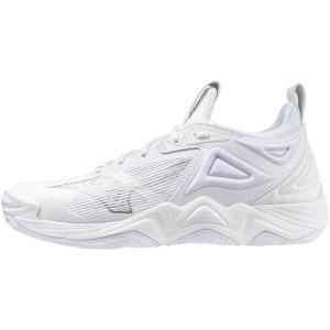 imageMizuno Mens Wave Momentum 3 Mens Volleyball ShoeWhitesilver