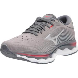 imageMizuno Mens Wave Sky 5 Running ShoeSteel Grey
