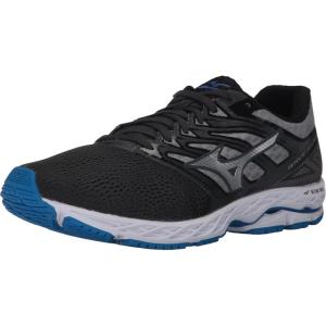 imageMizuno Running Mens Mizuno Wave Shadow RunningShoesIron GateSilverBlue Jewel