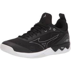 imageMizuno Womens 2 Wave Luminous Volleyball ShoeBlackWhite