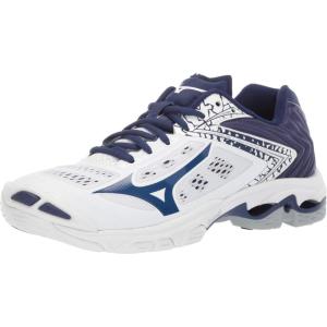 imageMizuno Womens Lightning Z5 Volleyball ShoeWhitenavy