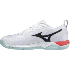imageMizuno Womens Running Volleyball ShoeWhite Black Clearwater