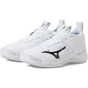 imageMizuno Womens Wave Momentum 2 Volleyball ShoeWhiteBlack