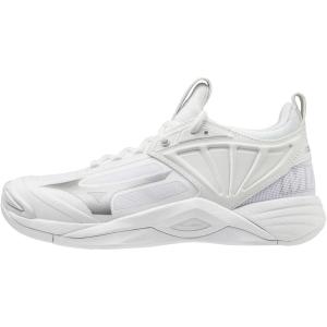 imageMizuno Womens Wave Momentum 2 Volleyball ShoeWhiteSilver