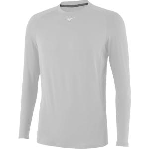 imageMizuno Mens Long Sleeve Compression TopWhite