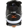imageMizuno Mens 9 Spike Classic G5 Low Baseball CleatBlackOrange