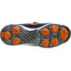 imageMizuno Mens 9 Spike Classic G5 Low Baseball CleatBlackOrange