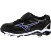 imageMizuno Mens 9 Spike Classic G5 Low Baseball CleatBlackRoyal