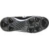 imageMizuno Mens 9 Spike Classic G5 Low Baseball CleatBlackWhite
