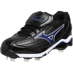 imageMizuno Mens 9 Spike Classic G5 Low Baseball CleatBlackRoyal
