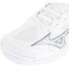 imageMizuno UnisexAdult Wave Momentum 3 Mid Unisex Volleyball ShoeWhite X Gray X Silver